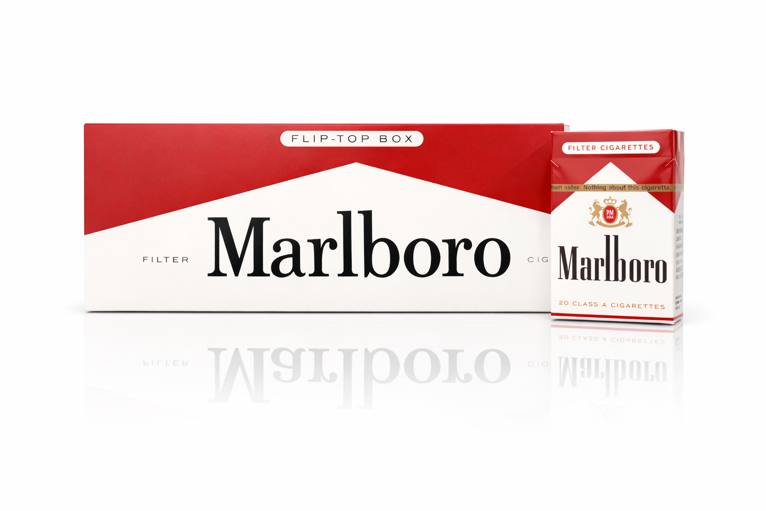 Marlboro Red Short(US) 10mg ,20s Cigarettes x 10 Packs /1 Carton