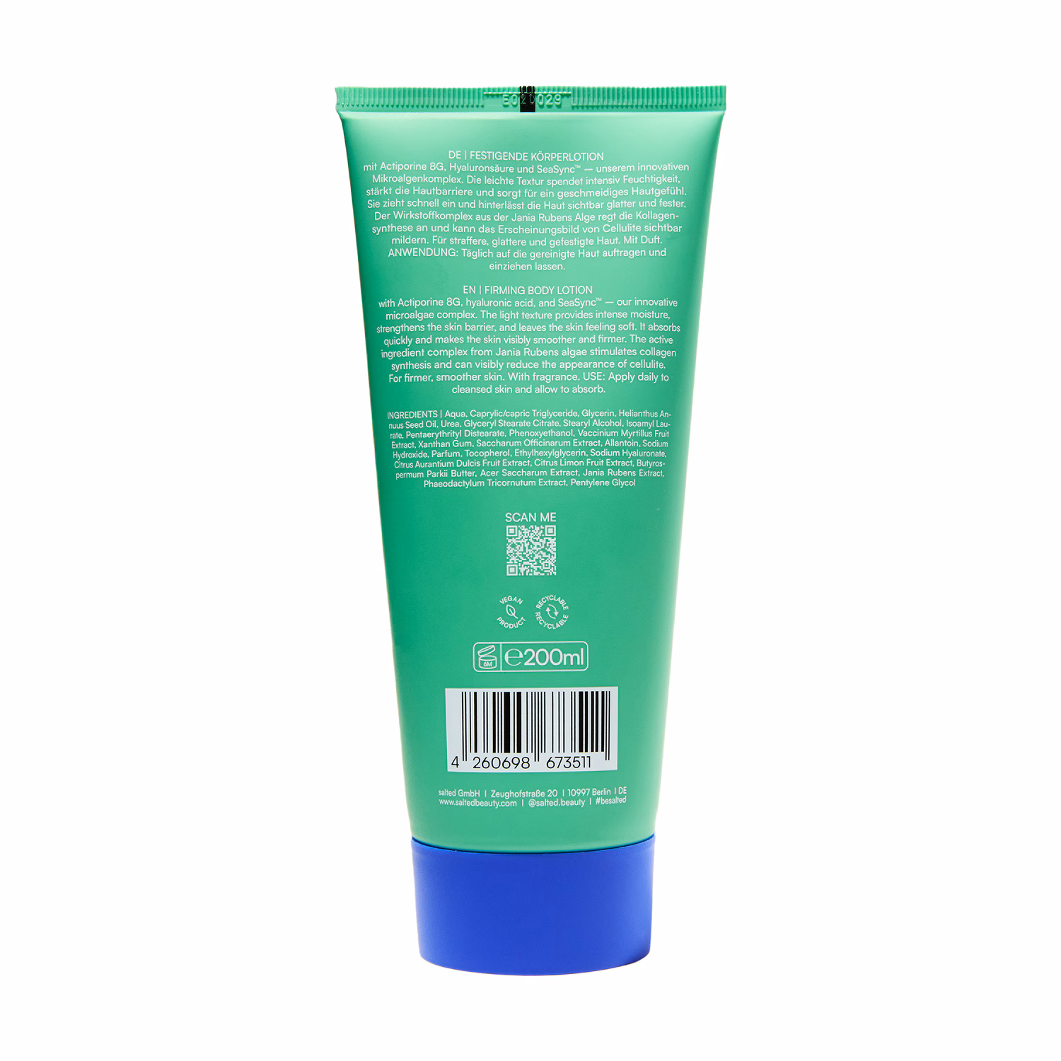 Festigende Körperlotion Smooth Strength mit Duft