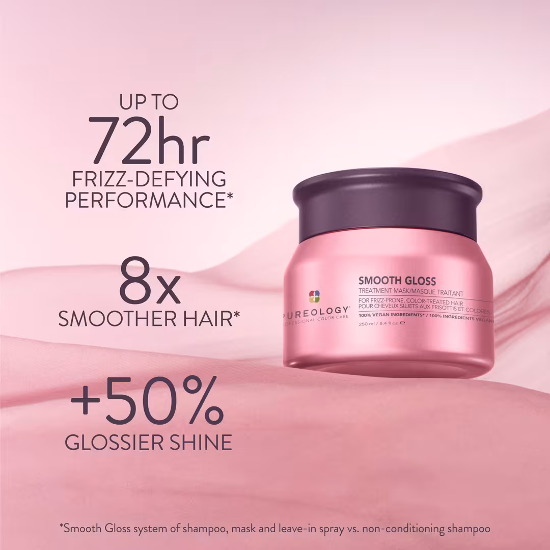 Pureology  Smooth Gloss Mask for Frizz Control & Hair Shine
