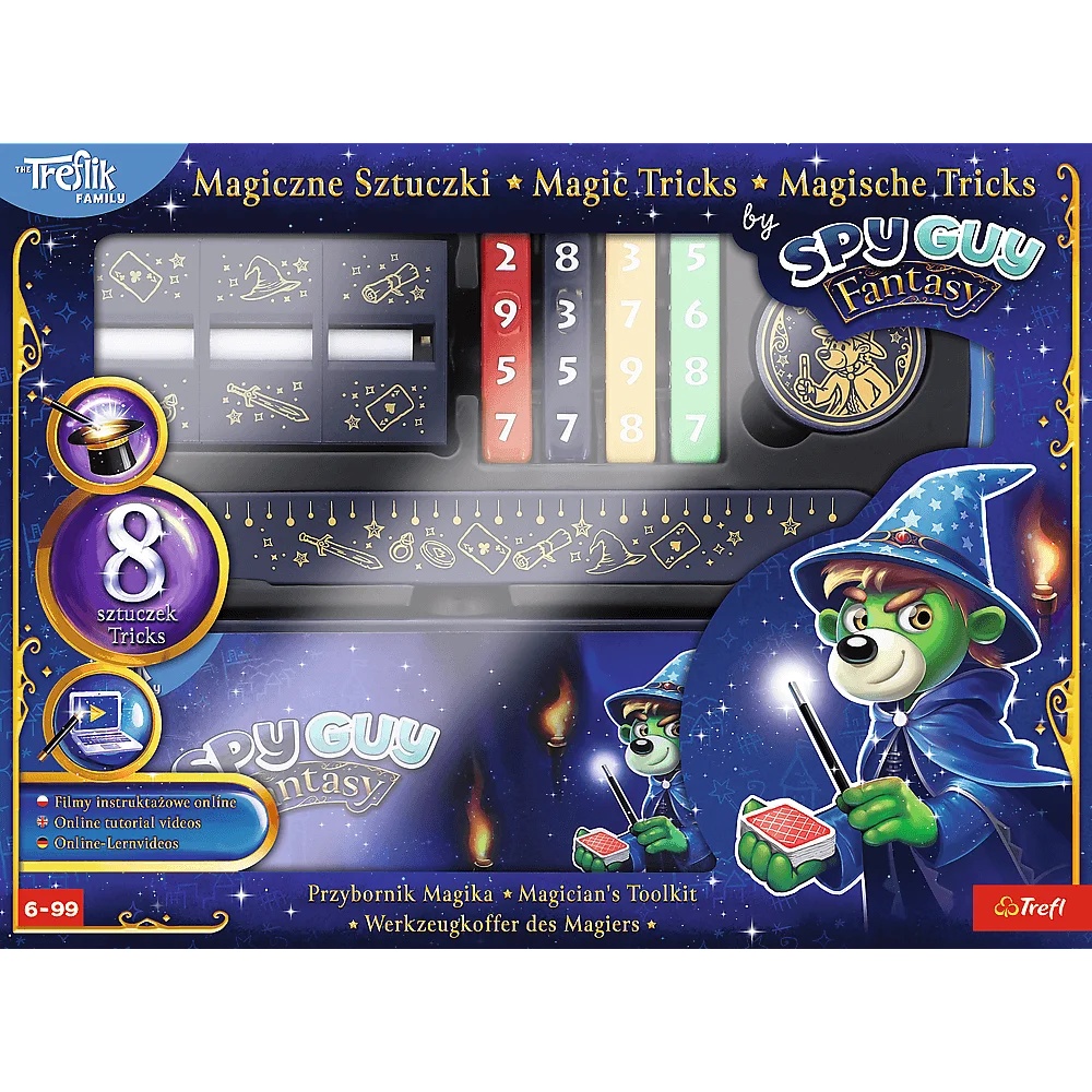 Zestaw Magiczne Sztuczki By Spy Guy Fantasy, Przybornik Magika