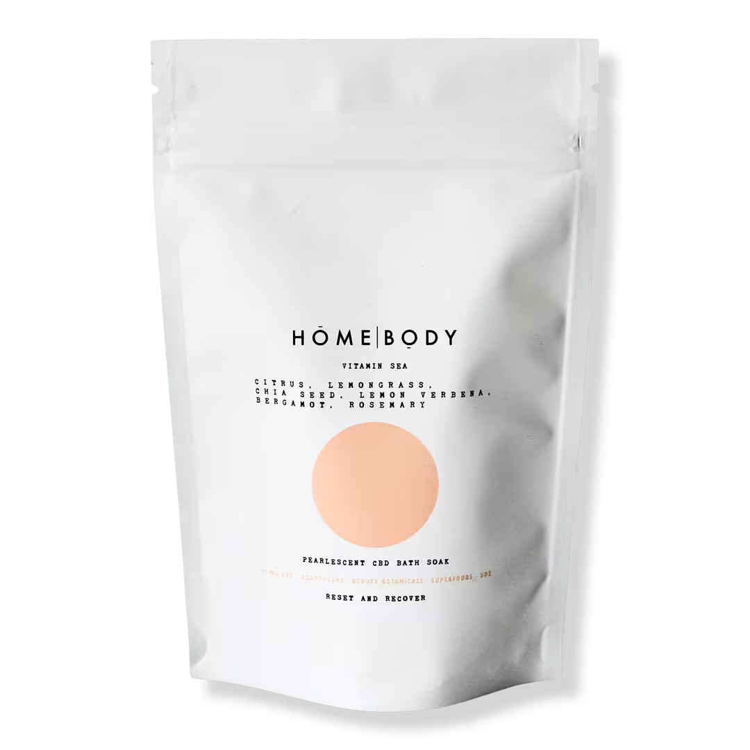 Homebody  Vitamin Sea Pearlescent CBD Bath Bomb Soak