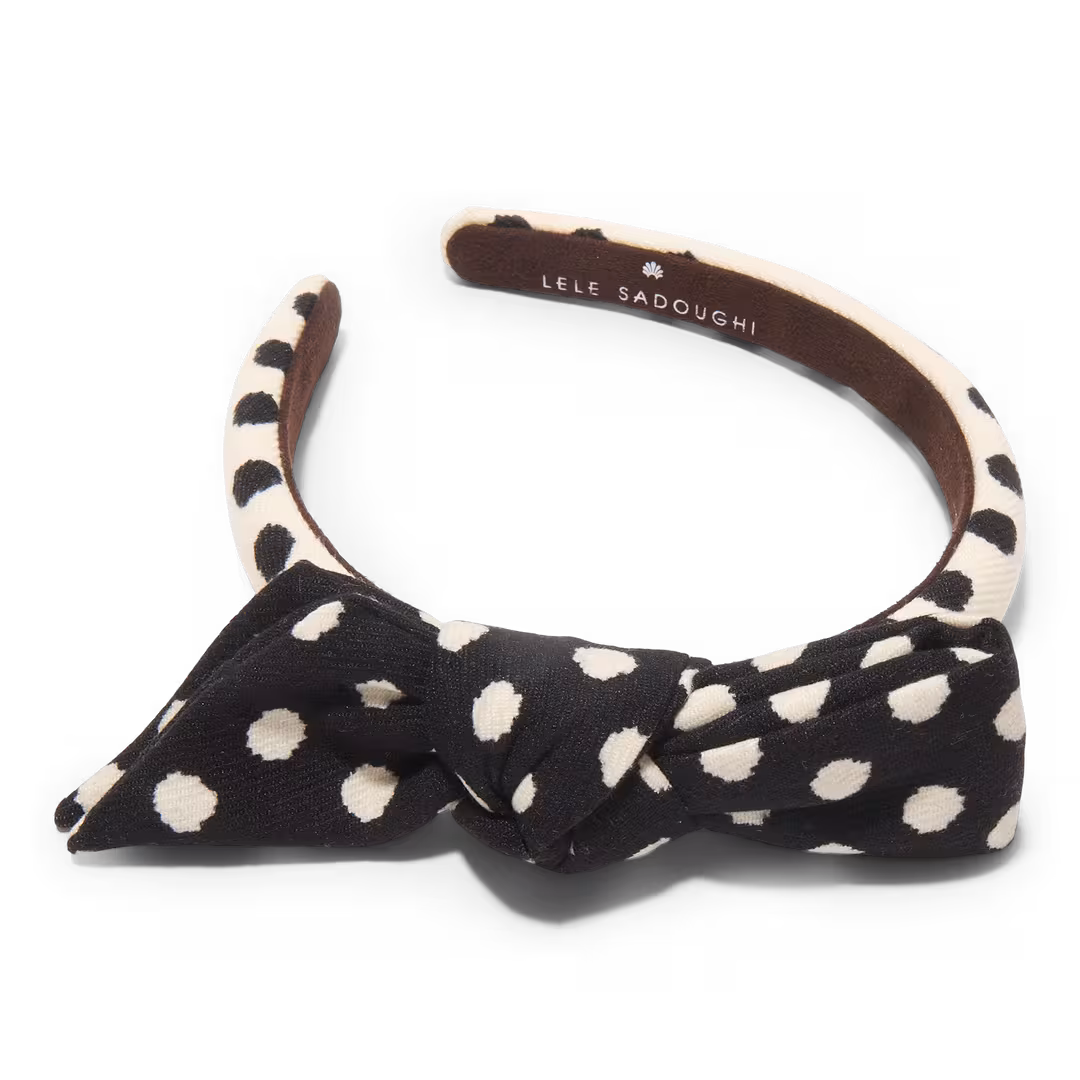 Lele Sadoughi  Holly Bow Headband