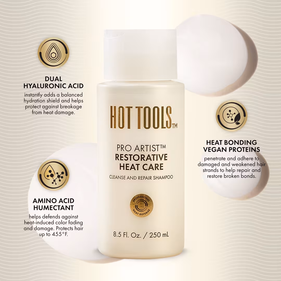 Hot Tools  Pro Artist Restorative Heat Care Cleanse and Repair Shampoo