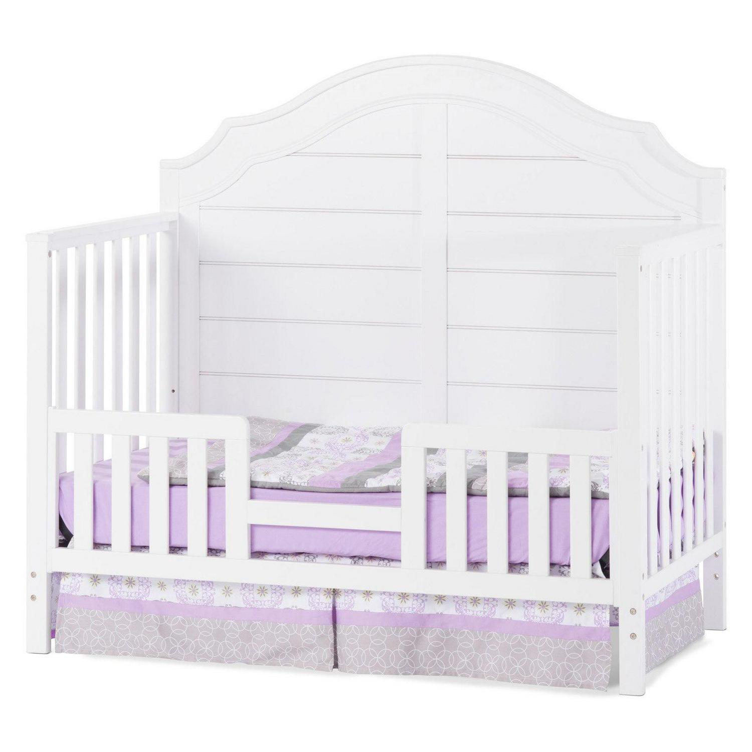 Child Craft Penelope 4-in-1 Convertible Baby Crib. Matte White