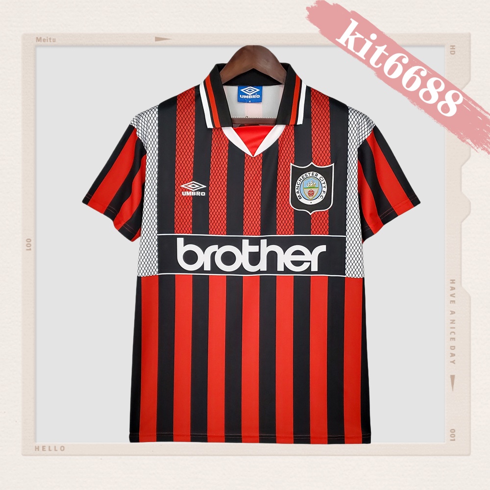 1994/1996 Manchester City Retro Away Football Shirt