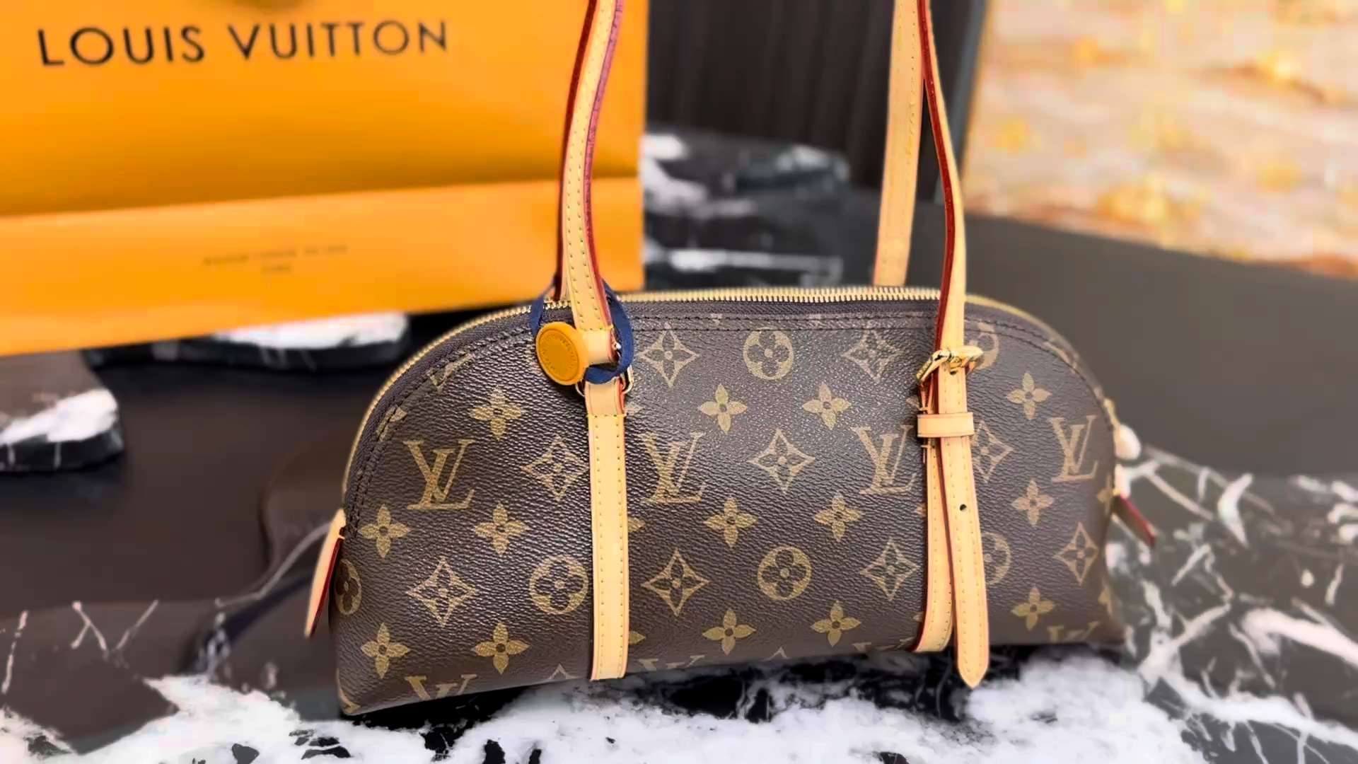 LV Squire East West Crossbody Bag