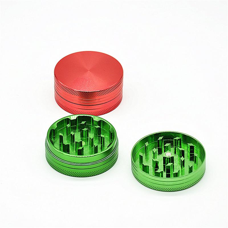 Simple Aluminum Alloy Herb Grinder 2 Layer