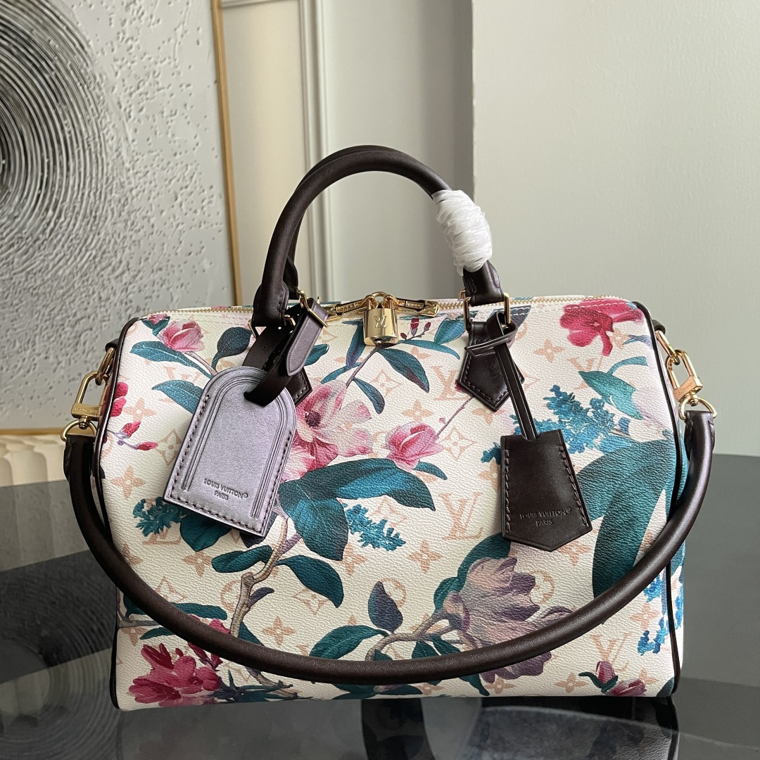 LV Speedy Soft 30 Other Monogram Eden Bag