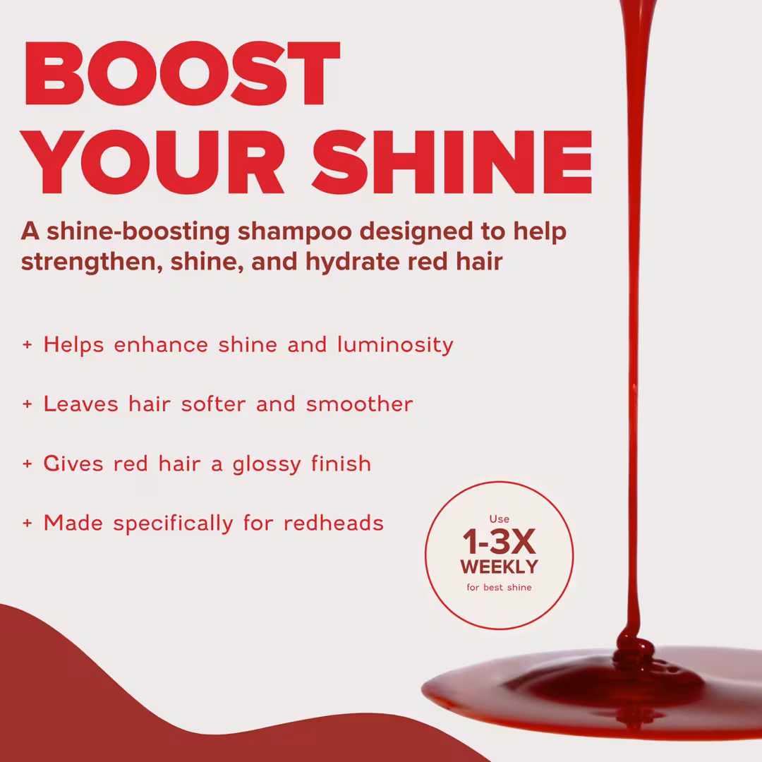 How To Be A Redhead  Finally Glossy Shine & Luminosity Shampoo