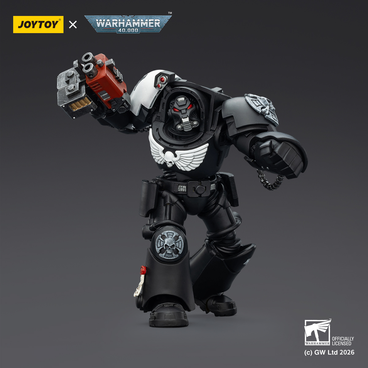 JOYTOY Warhammer 40k 1: 18 Raven Guard Terminators - JOYTOY WORLD