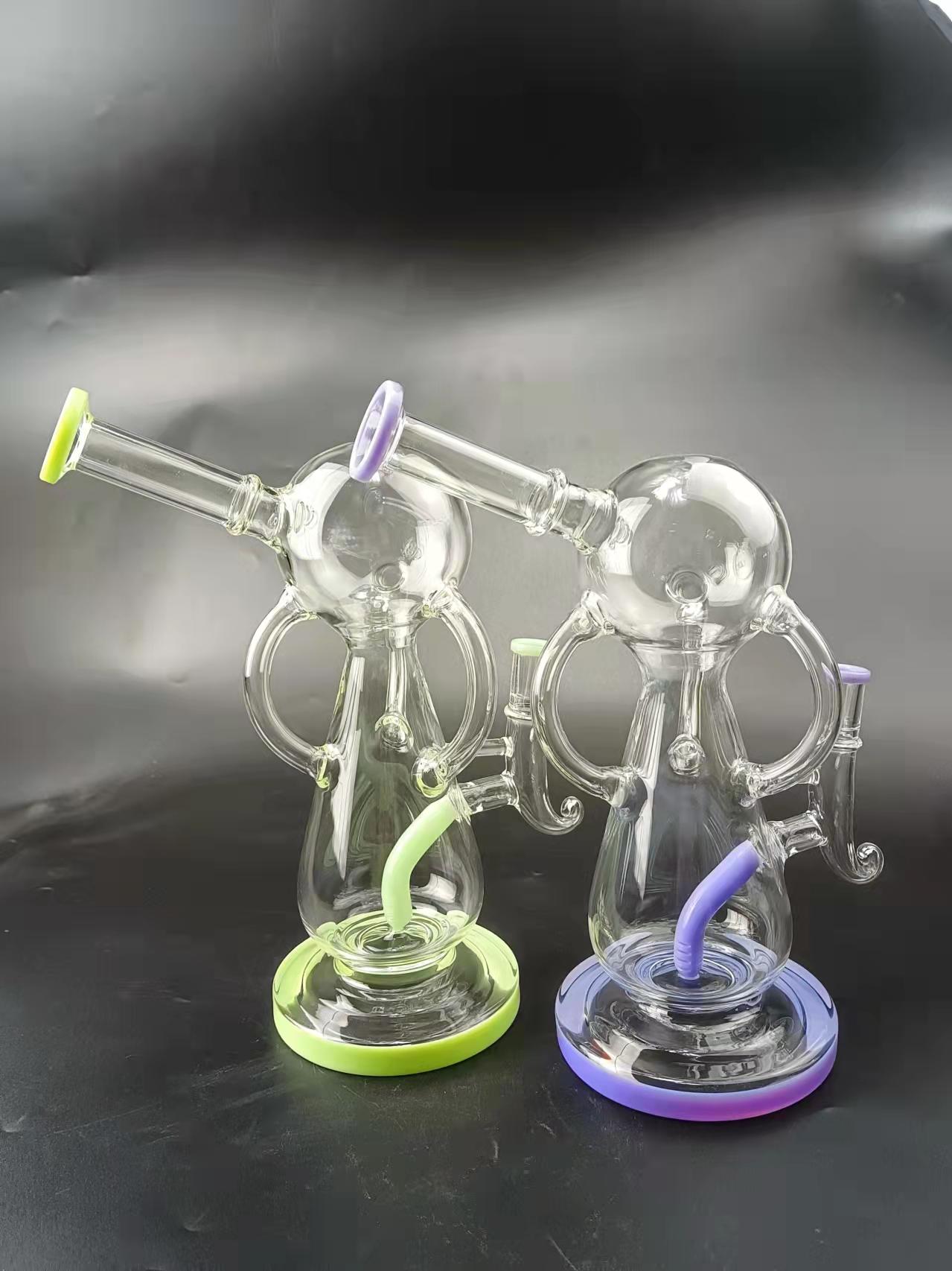 10 Artsy Recycler Glass Bong