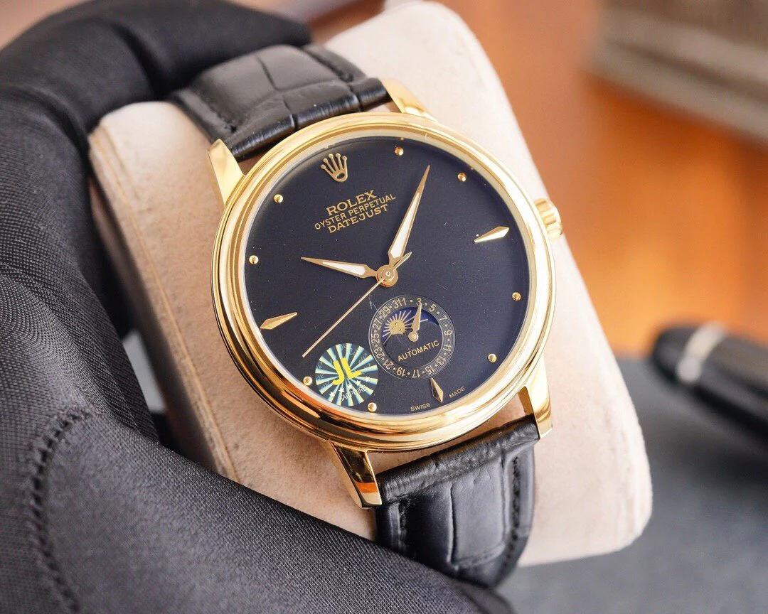 Rolex Watch CELLINI 41 MOONPHASE GOLD CASE Watch
