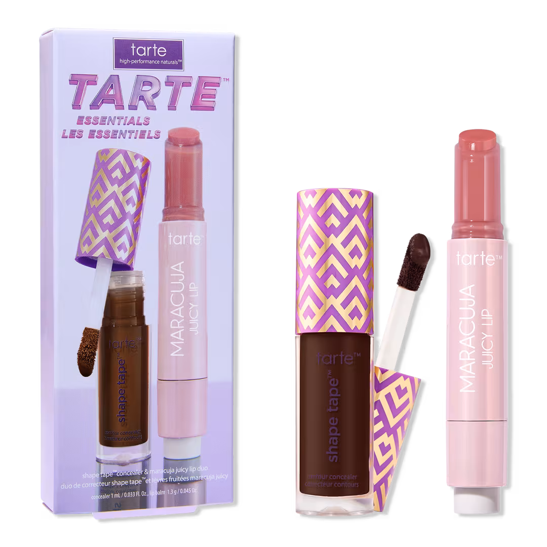 Tarte  Tarte Essentials Shape Tape & Maracuja Juicy Lip Duo