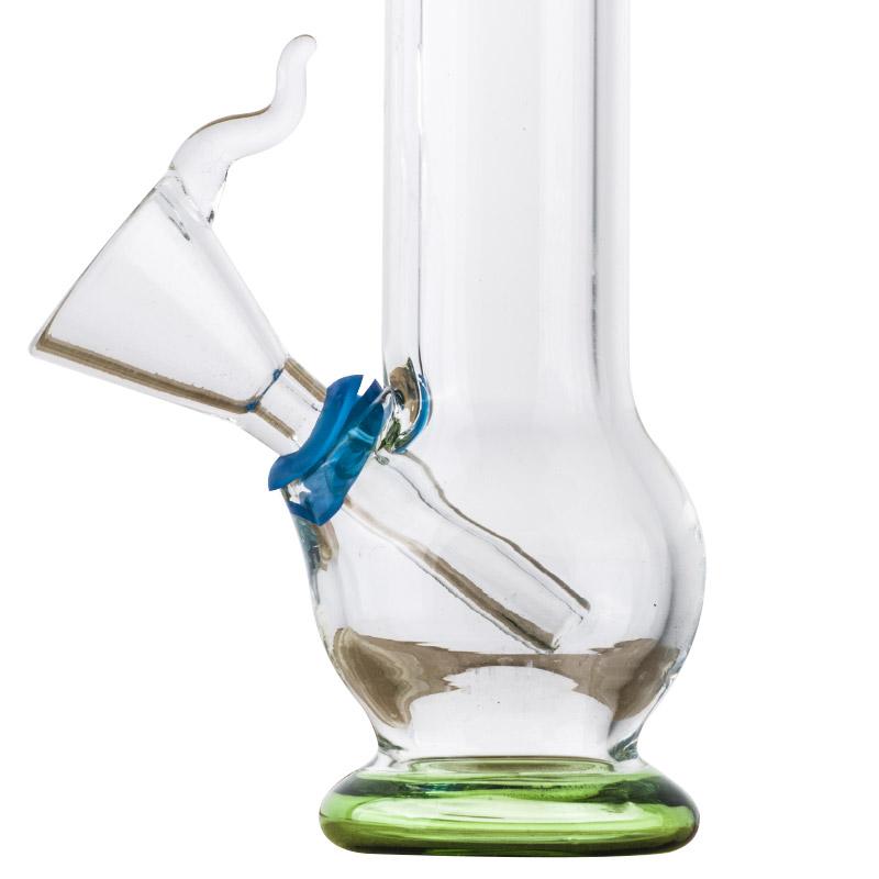 4 Green Mini Glass Bong