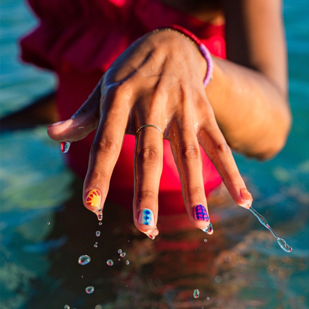 Gel Nail Sticker Funky Fusion