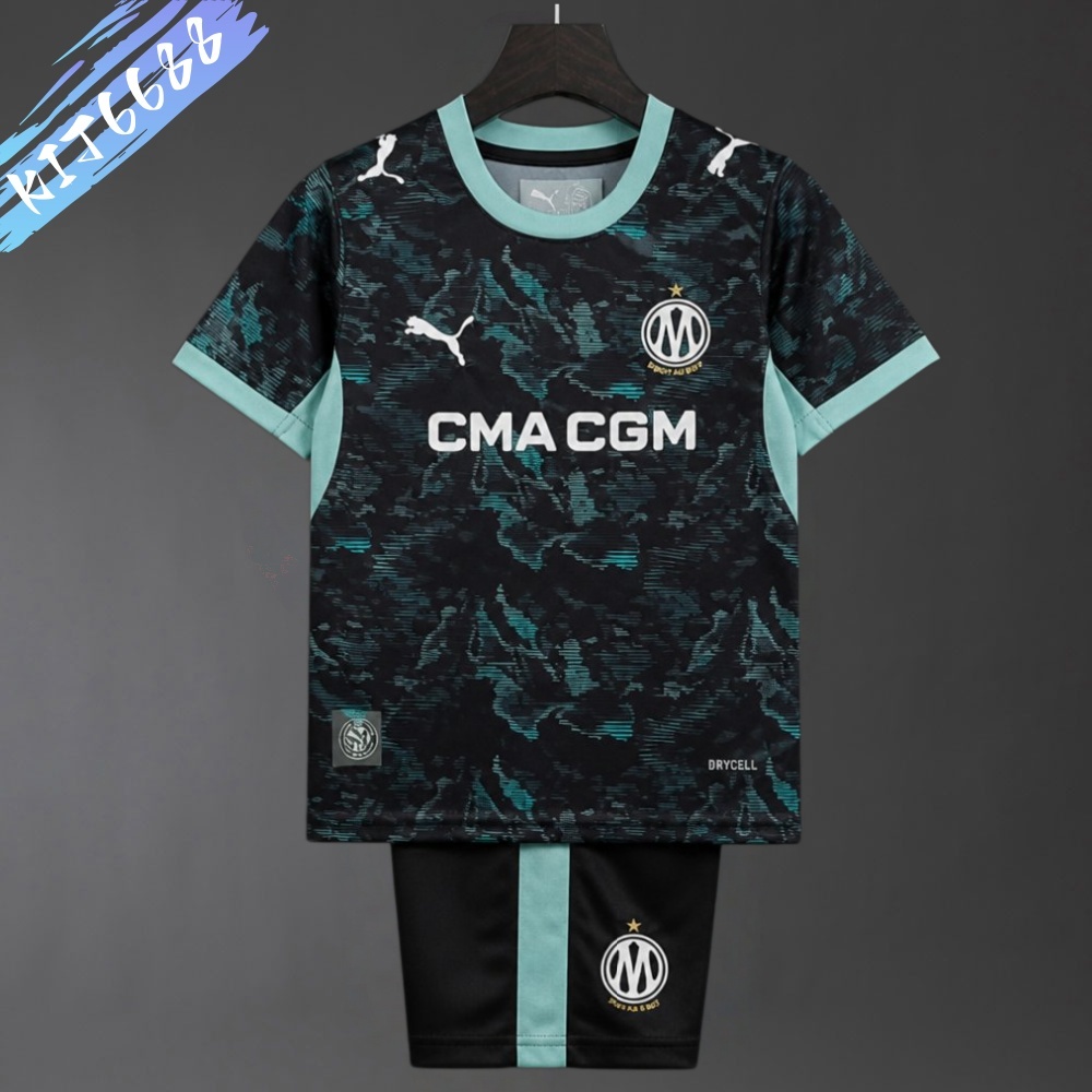 2026/2027 Marseille Away  football shirt (Kids Kit socks)