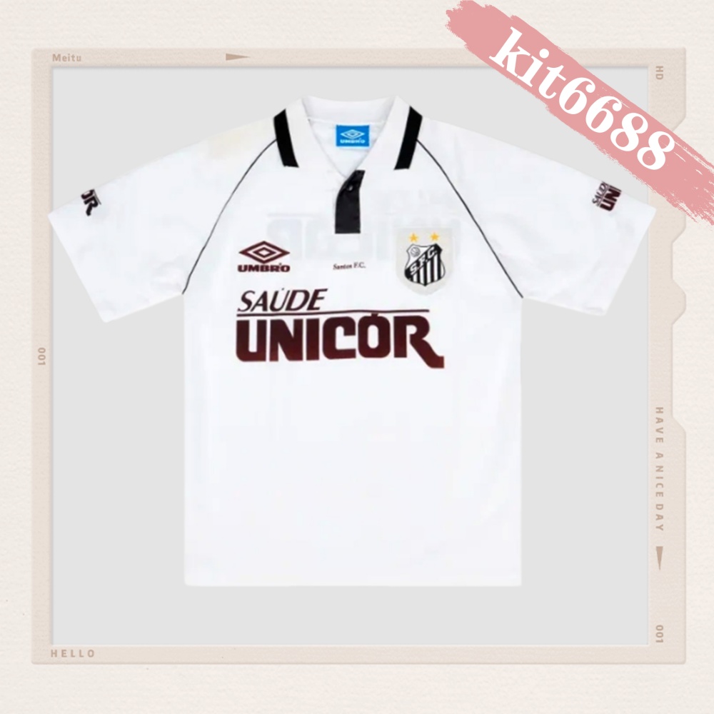 1997 Santos Home Retro Football Shirt (Retro)