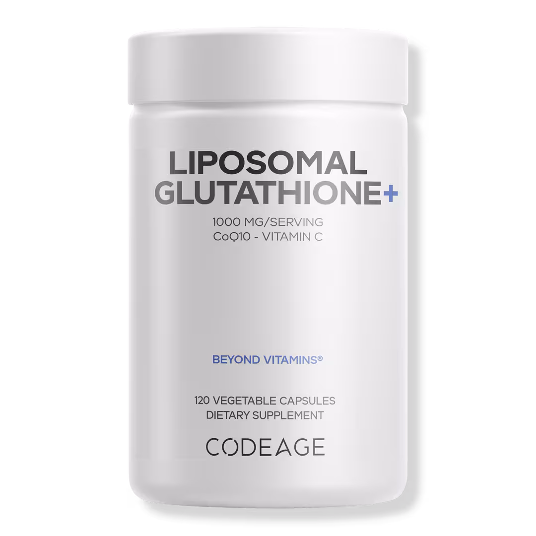 CODEAGE  Liposomal Glutathione 1000 mg with Vitamin C & CoQ10