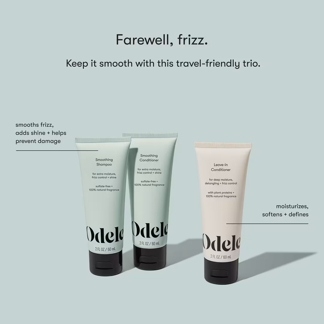 Odele  Smooth it Over Kit for Shine + Frizz Control