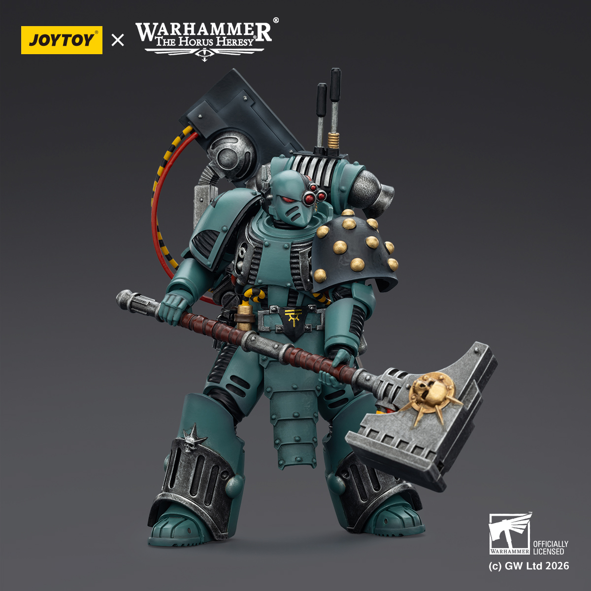 JOYTOY Warhammer The Horus Heresy 1: 18 Sons Of Horus Tybalt Marr and Siege Breaker - JOYTOY WORLD