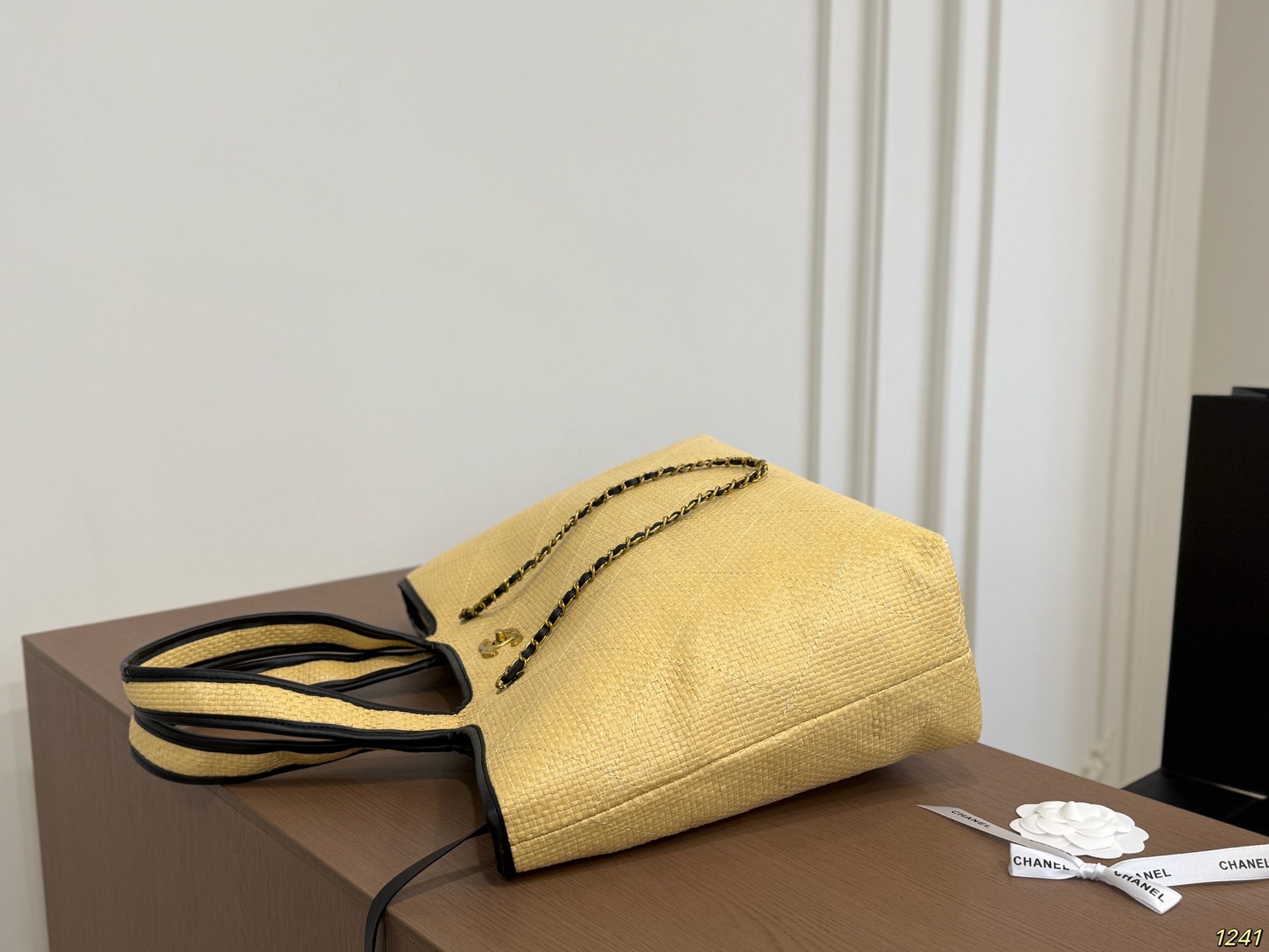 Chanel Woven Tote Bag