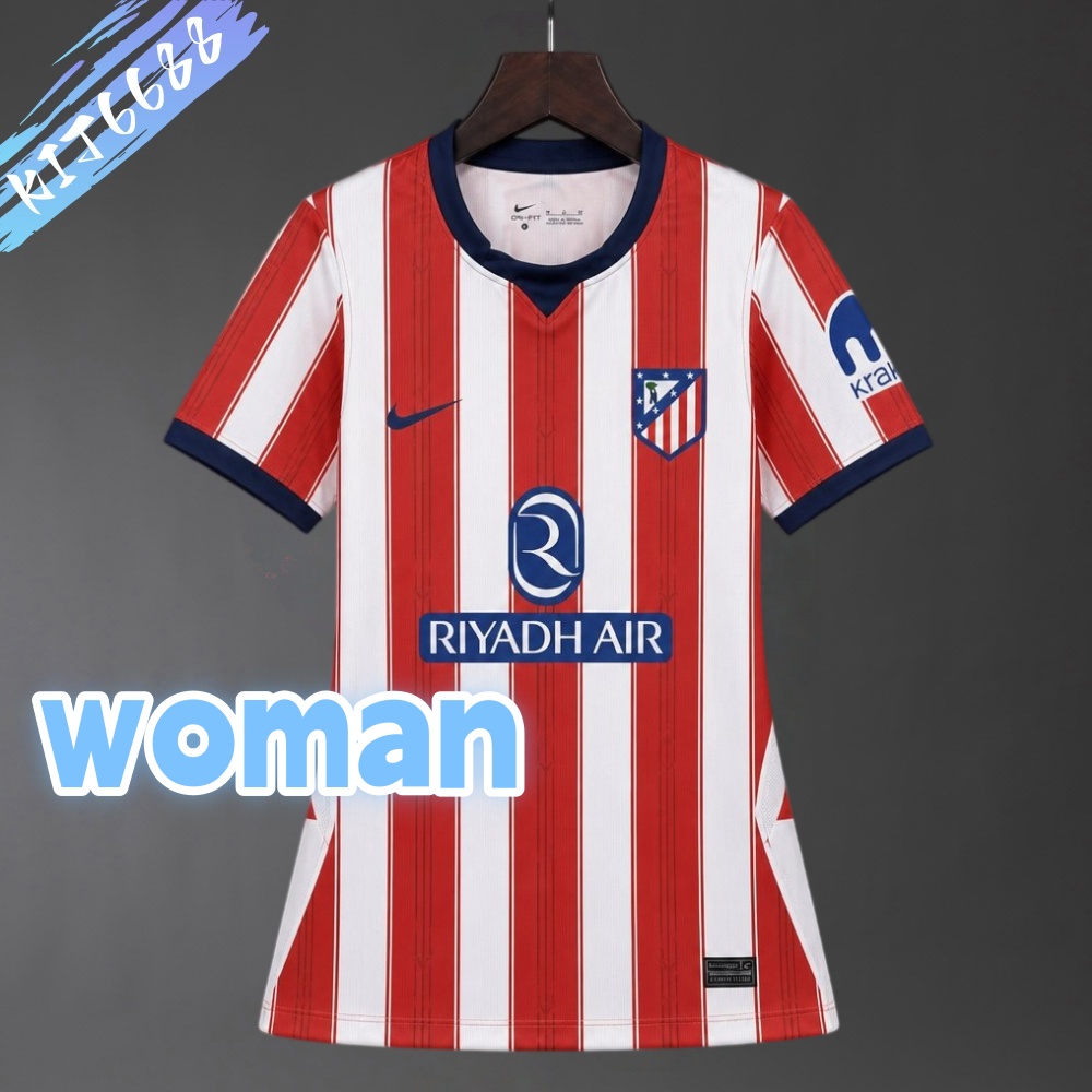 2026/2027 Atletico Madrid home  Football Shirt (woman）