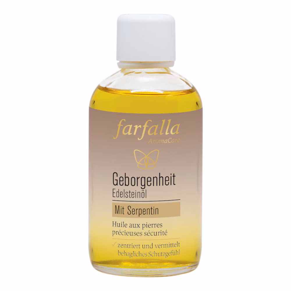 Edelsteinöl - Geborgenheit mit Serpentin
