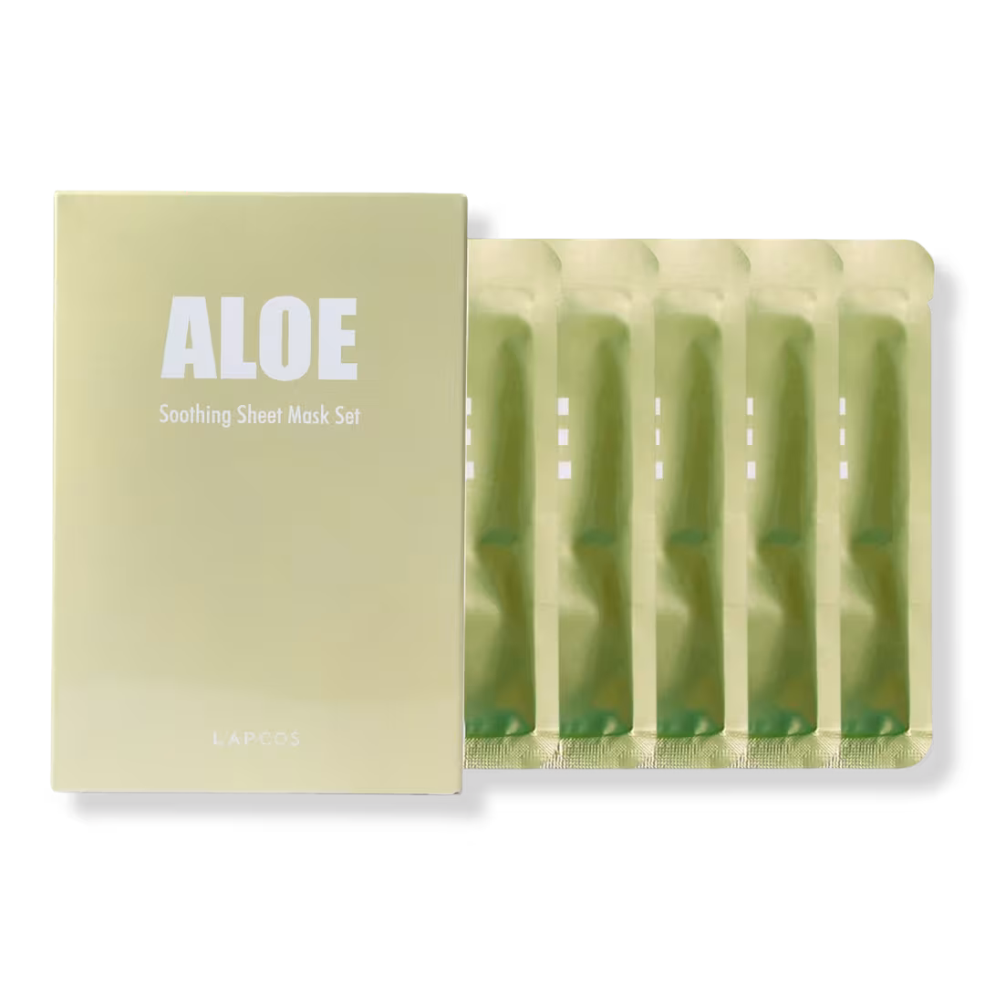 Lapcos  Daily Aloe Mask- 5-Pack