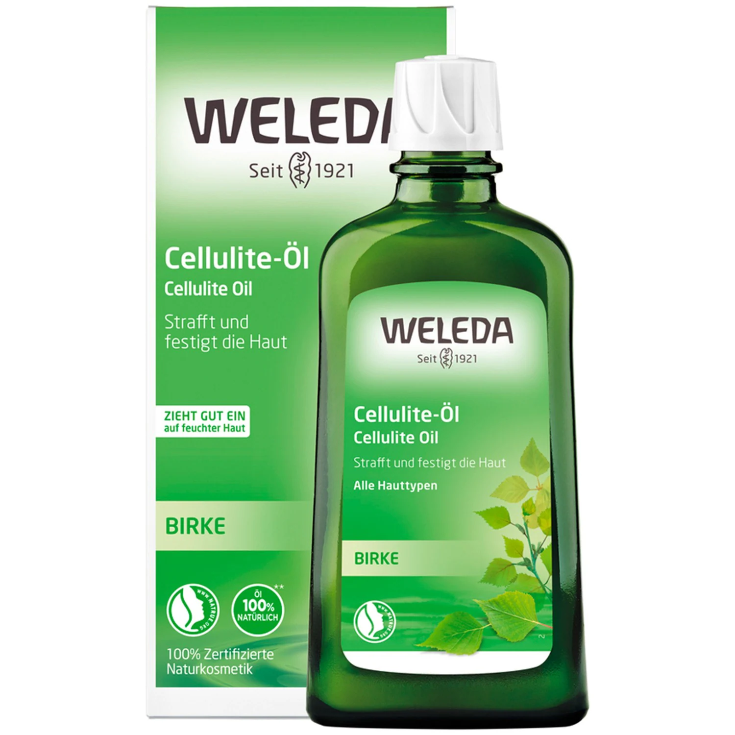 Birke Cellulite-Öl