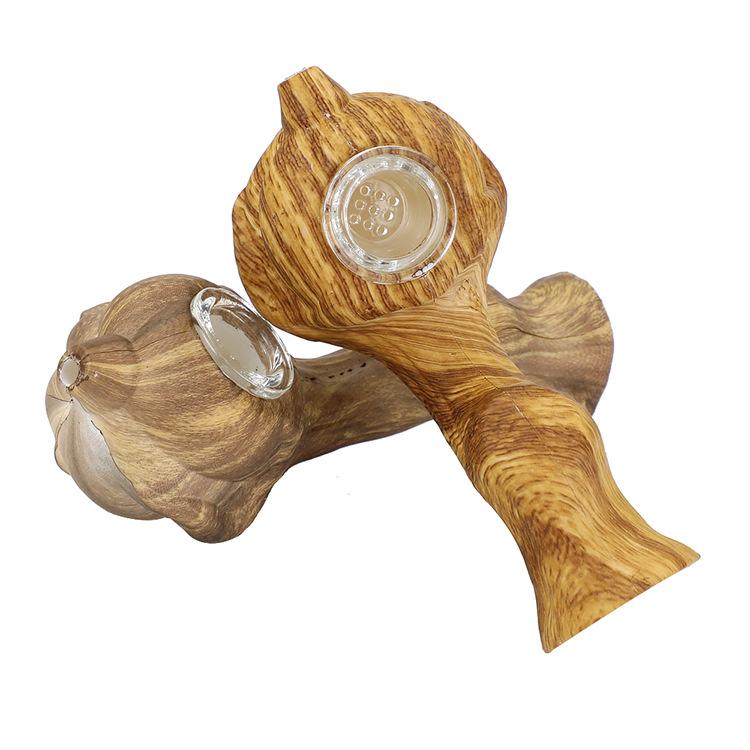 Wood Printing Silicone Hand Pipe