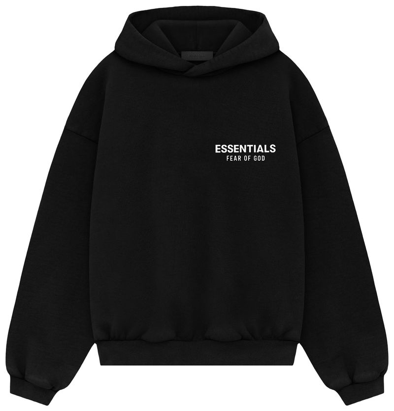 Kids Hoodie Fleece Black