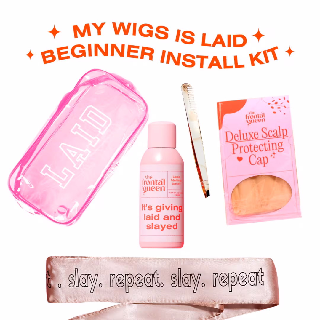 The Frontal Queen  My Wig is Laid - Beginners Install Kit