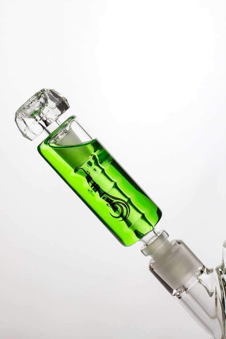 17 GENIE thick glass bong with liquid cooling freezer