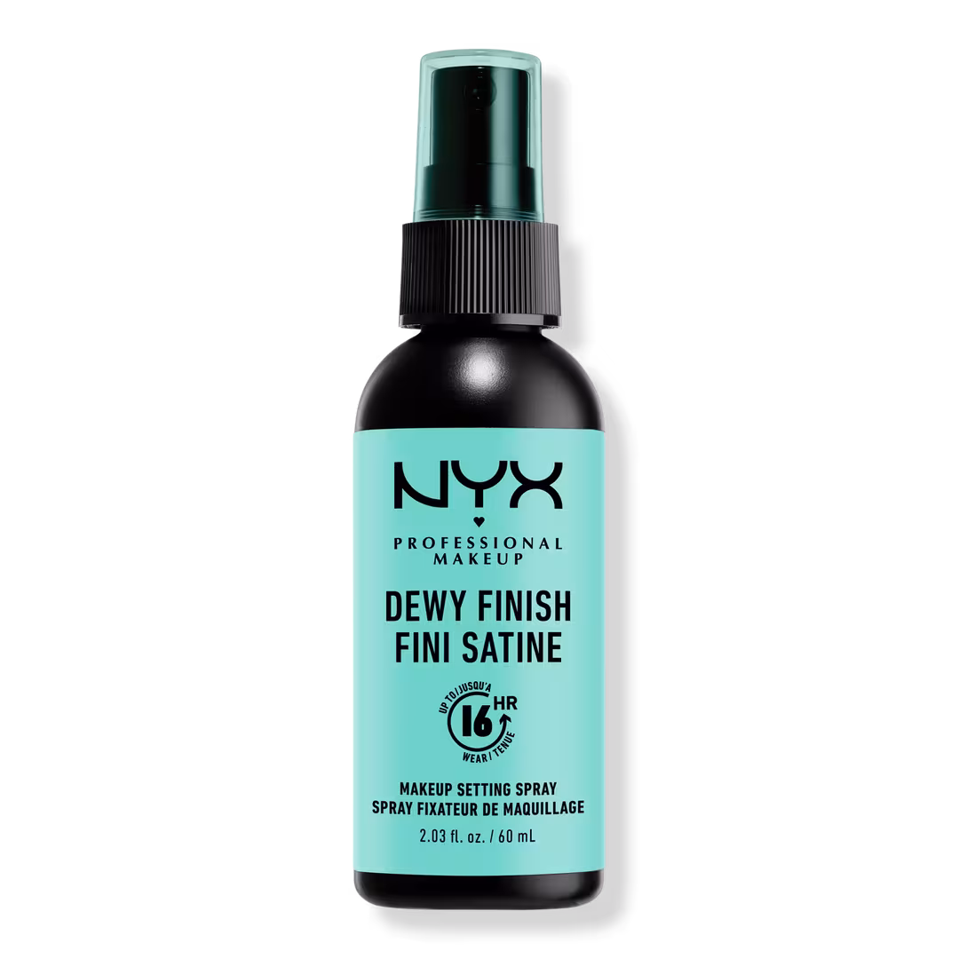 NYX Professional Makeup  Dewy Finish Long Lasting Makeup Setting Spray Formula