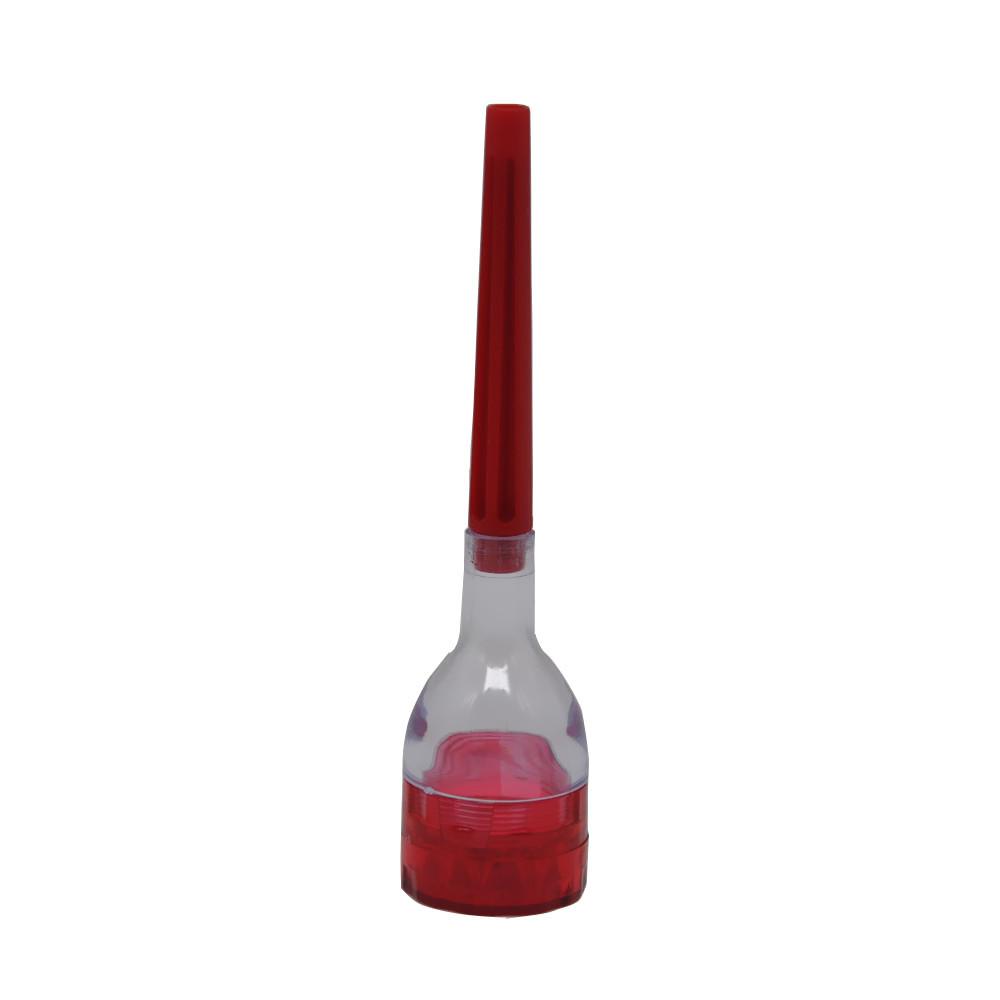 Funnel 3 Layer Herb Grinder W/Roll Tube ( 4 Colors )