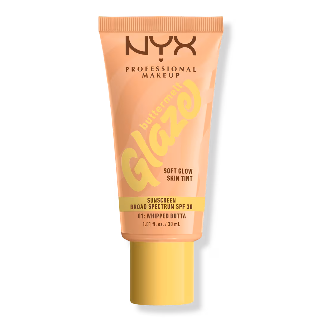 NYX Professional Makeup  Buttermelt Glaze Skin Tint SPF 30