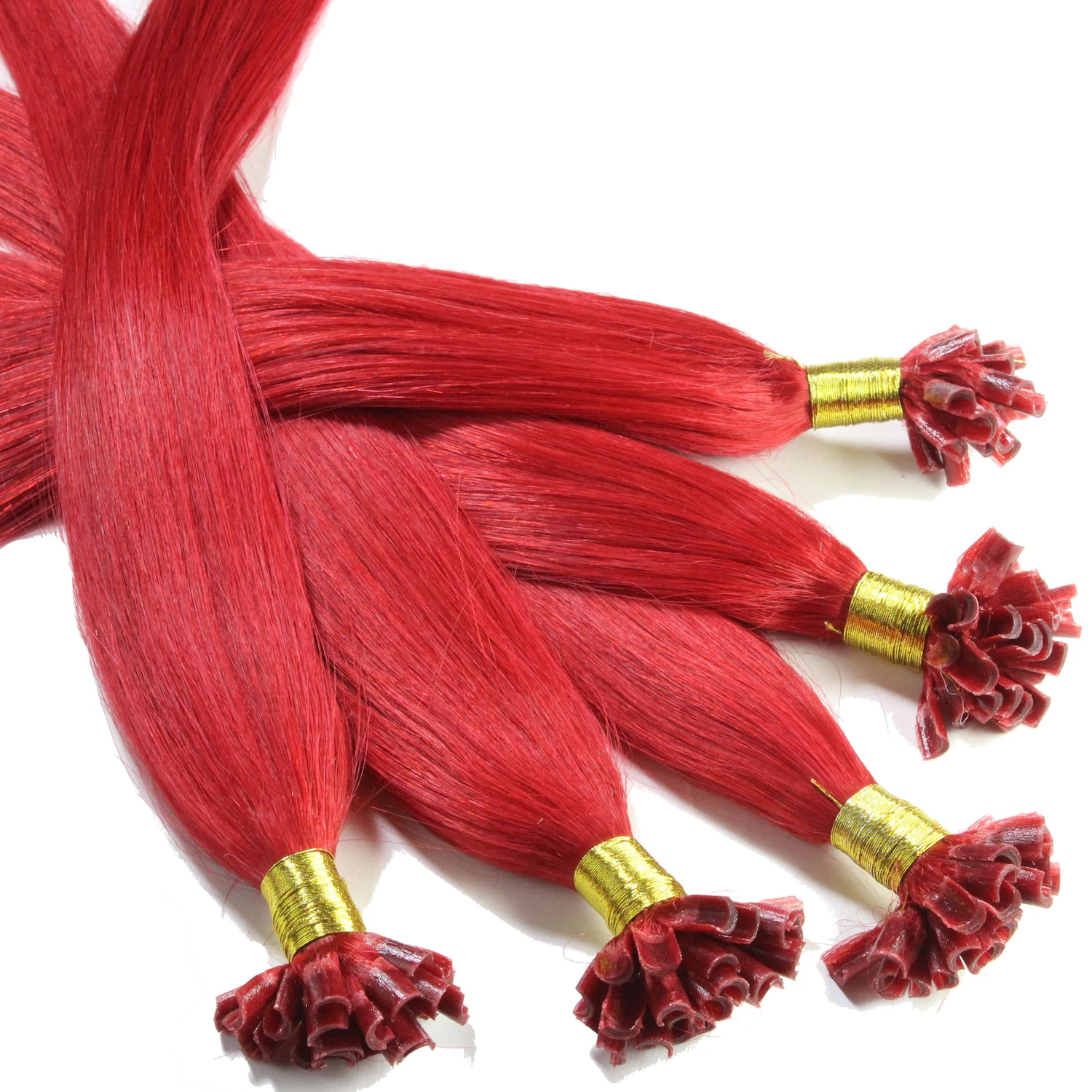 Bonding Extensions Echthaar #0/44 Rot-Intensiv 0,5g