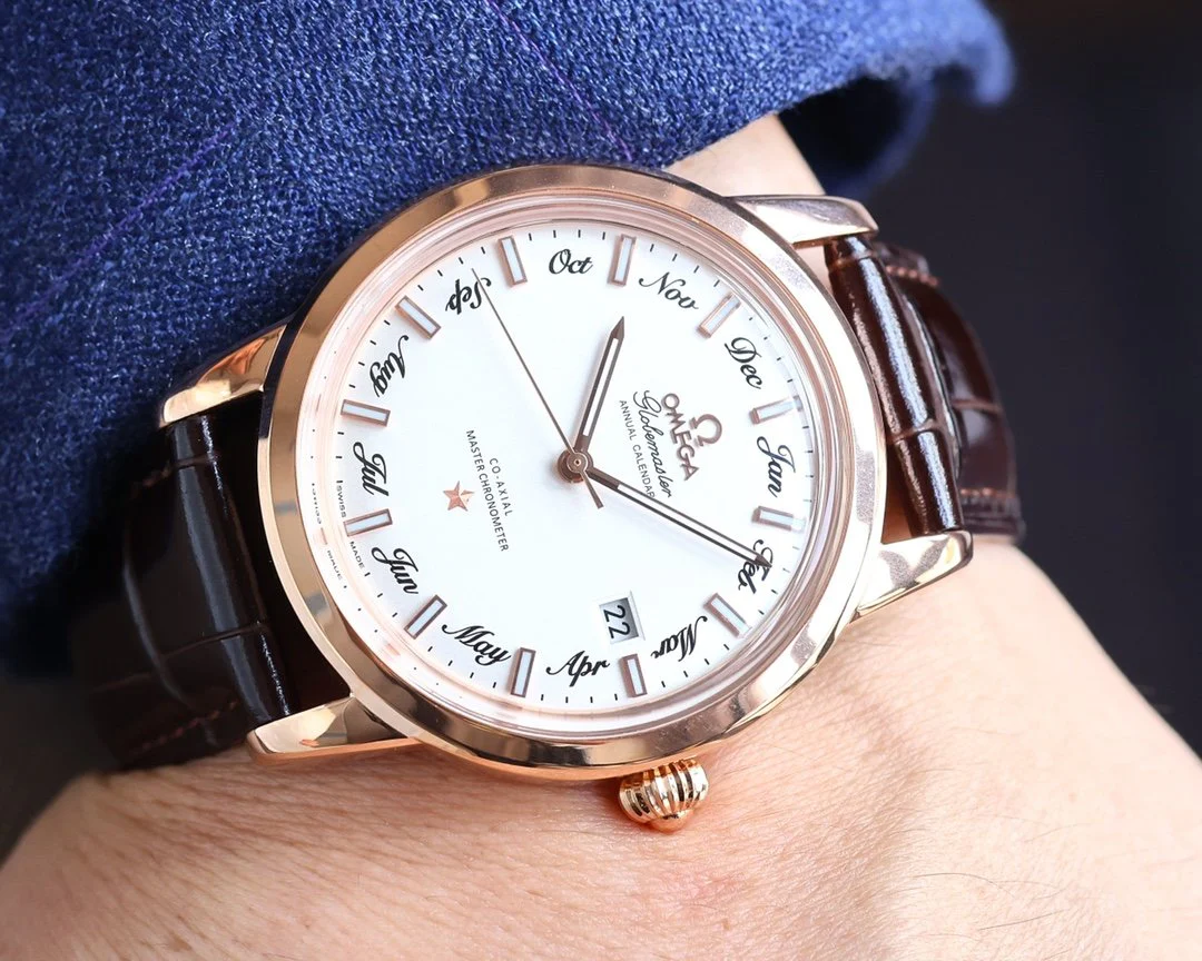 Omega Watch SEAMASTER GLOBEMASTER 40MM WHITE DIAL ANNUAL CALENDAR