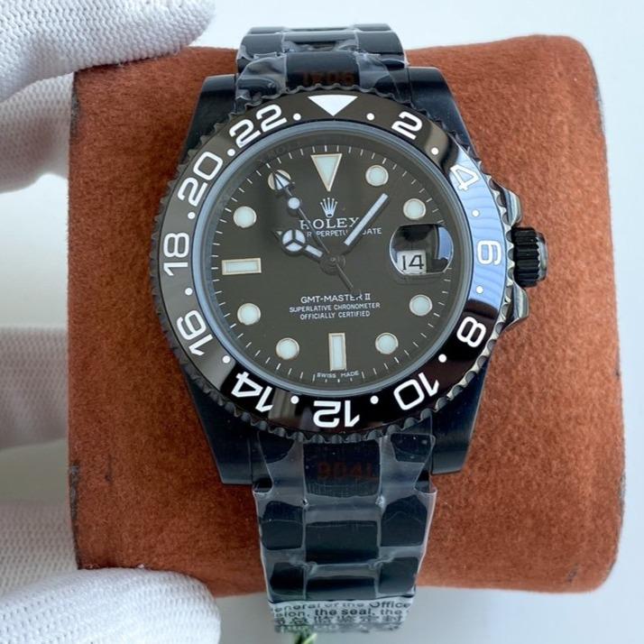 Rolex Watch GMT-MASTER II CUSTOM ALL BLACK Watch