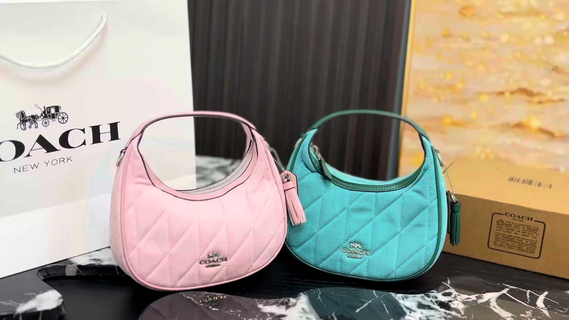 Coach Carmen Crescent Bag