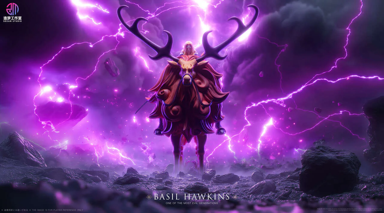 One Piece - POP Basil Hawkins | Resin Statue | by Dream Studio