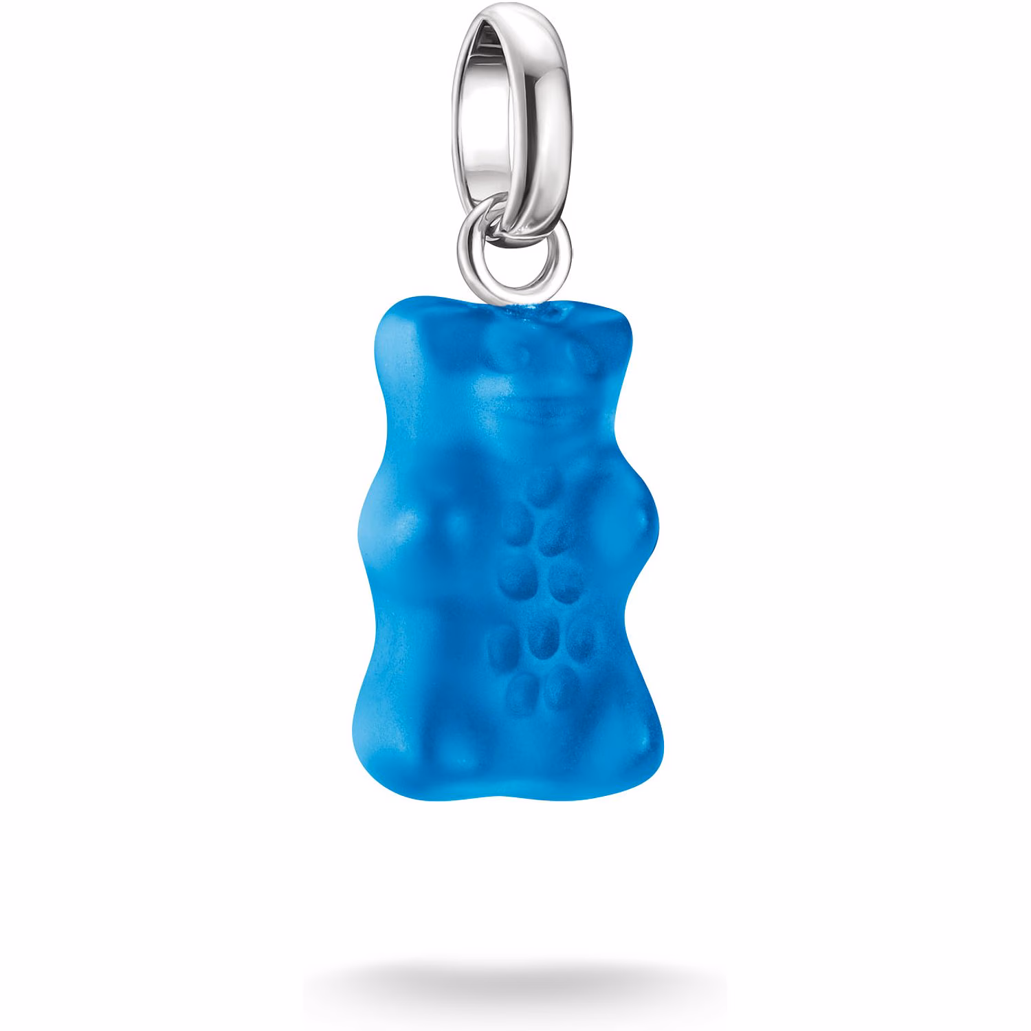 Charm 925er Silber, recycelt, Glas