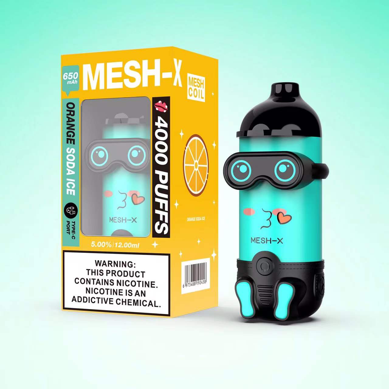 MESH-X Rechargeable Disposable Vapes