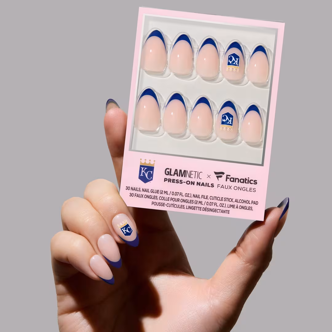 Glamnetic x Fanatics Nail  Kansas City Royals Press-On Nails