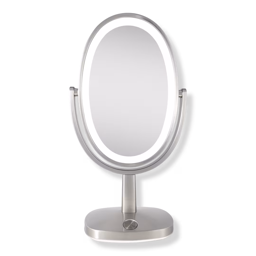 Zadro  Newport LED Lighted Makeup Mirror with 5X/1X, Touch Control