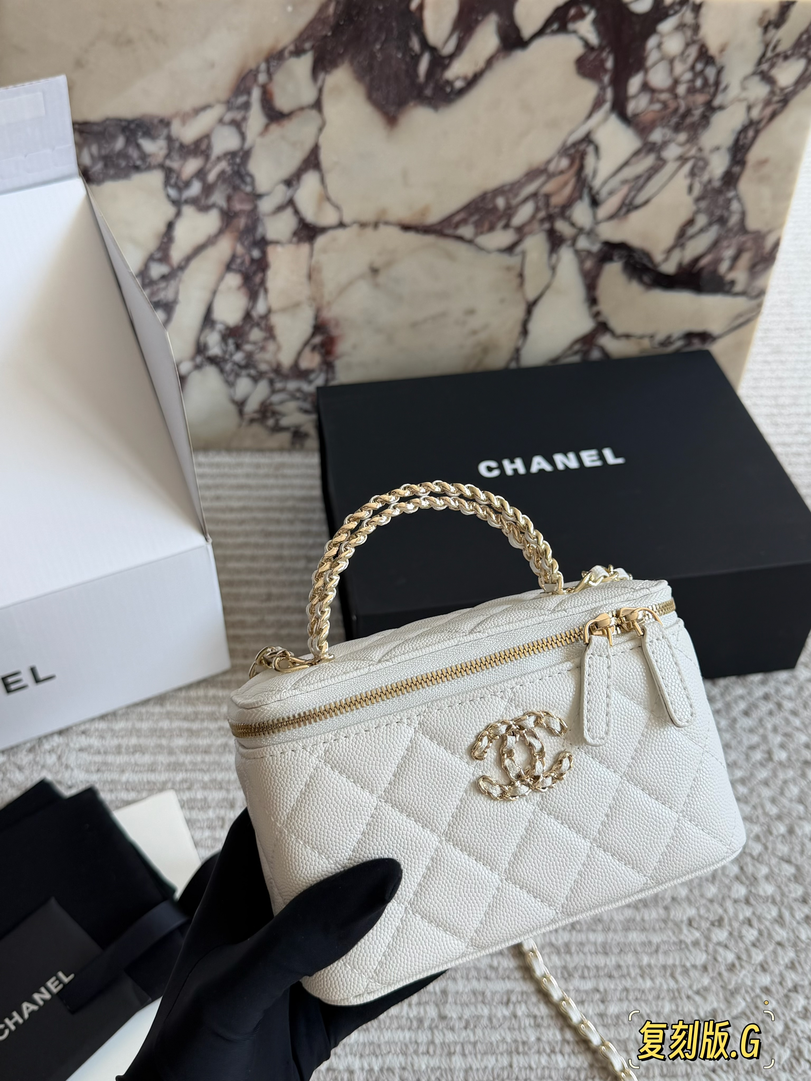 Chanel Chain Vanity Case
