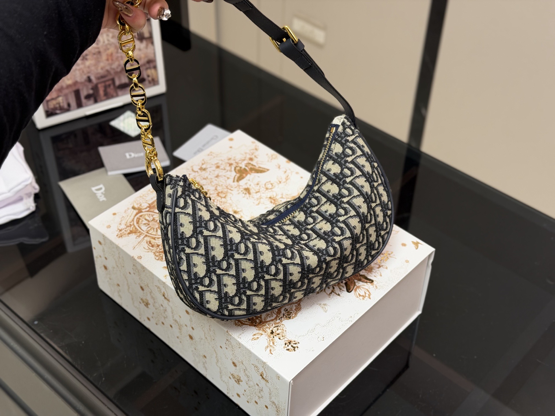 Dior Lounge Moon Bag