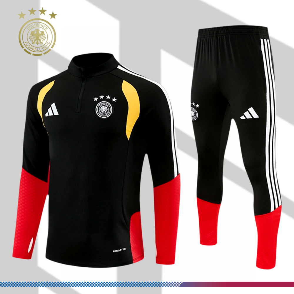 2026/2027 Germany Kids Half Zip Training Clothes (Kids Kit)