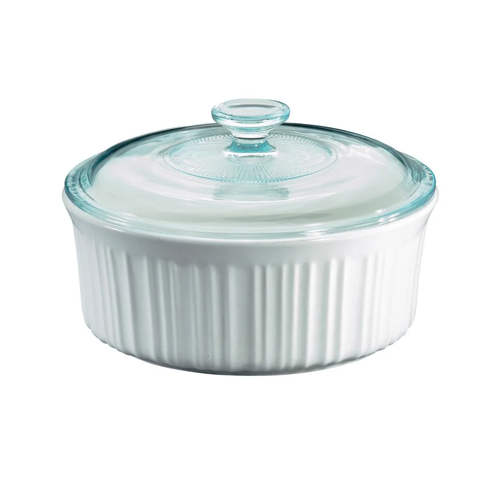 CorningWare French White 10-piece Round Bakeware Set