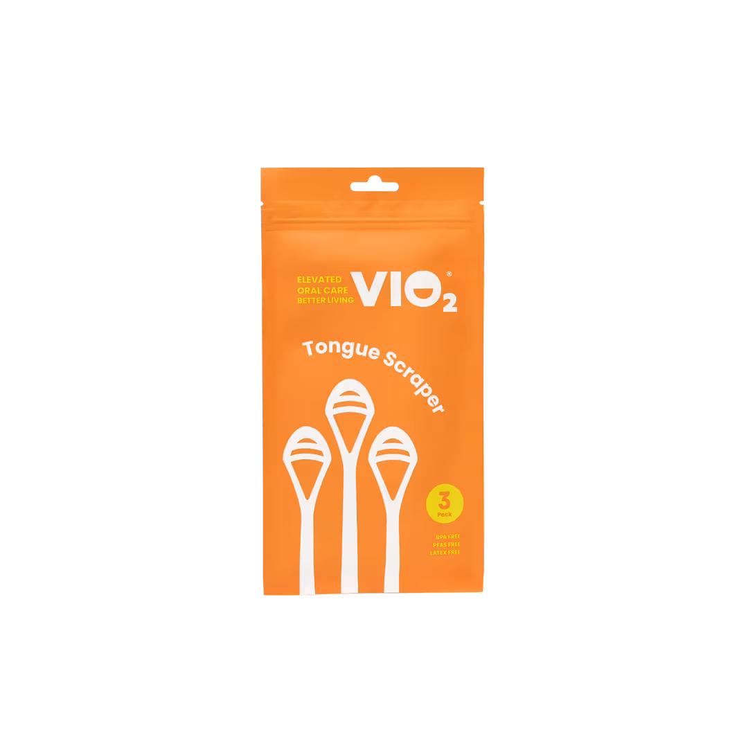 VIO2  Tongue Scraper - Reusable Pack of 3
